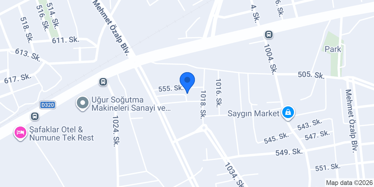 Gülcanlar Makine konumu