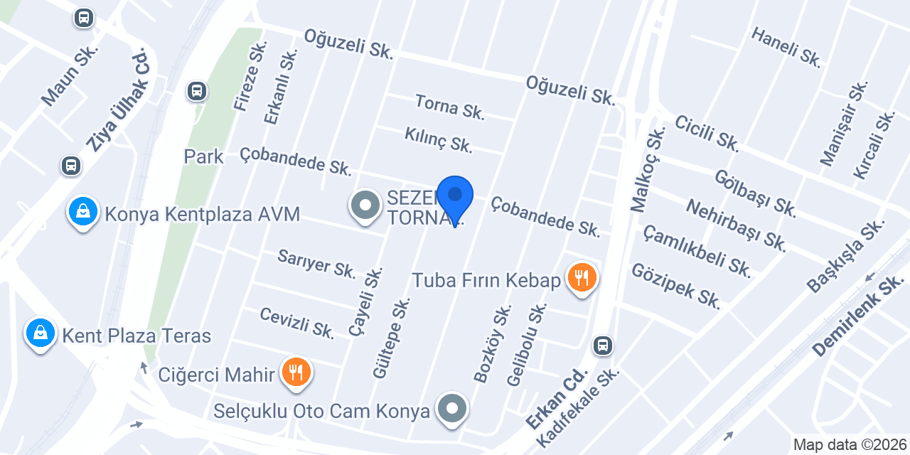 Konya Karadaş hyundai konumu