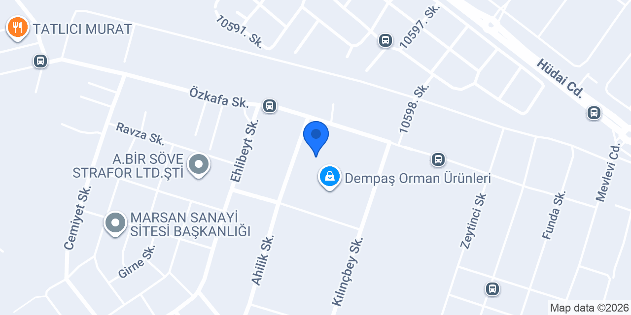 YILDIZ KİMYA KOZMETİK konumu