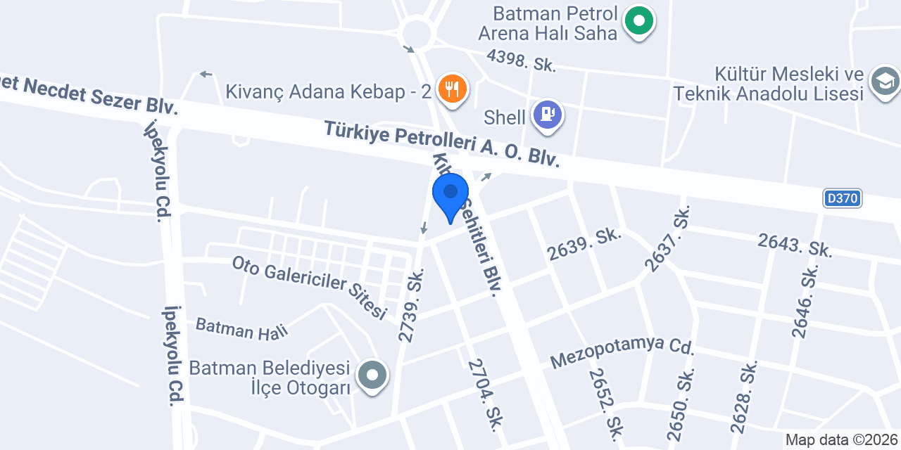 ALİCAN GRUP TEKSTİL konumu