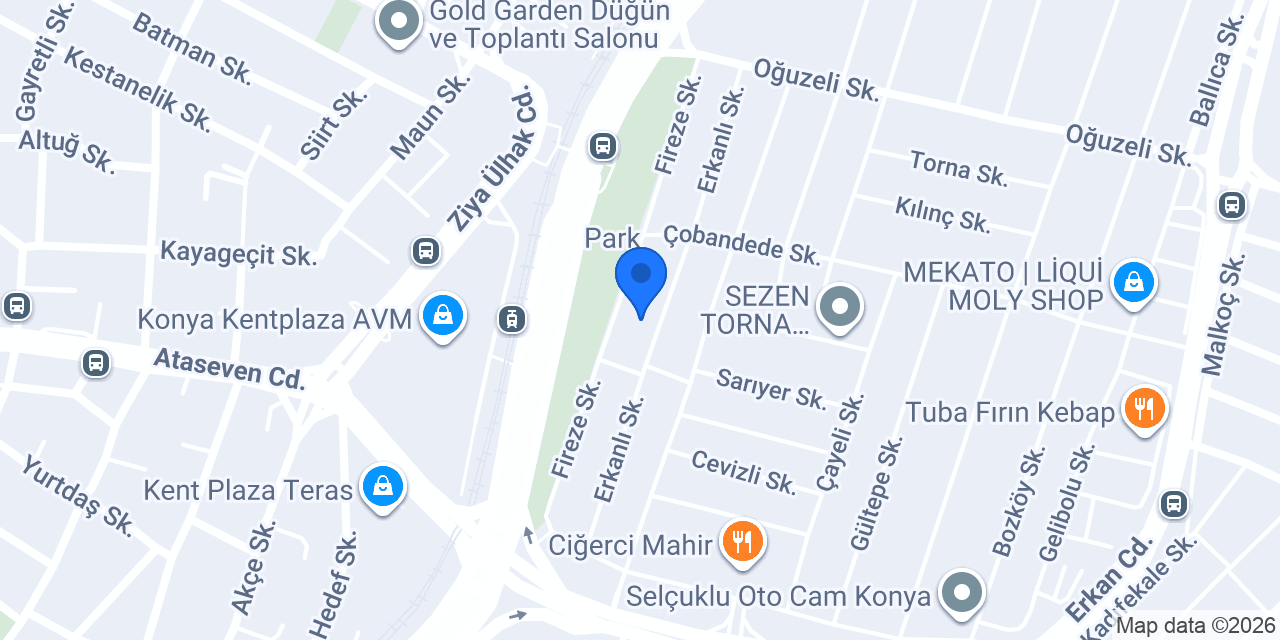 Zeybek Oto Kaporta konumu