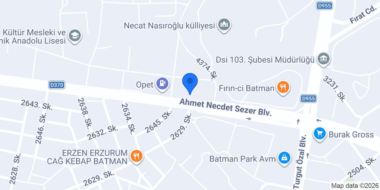 Ekinci Sigorta konumu