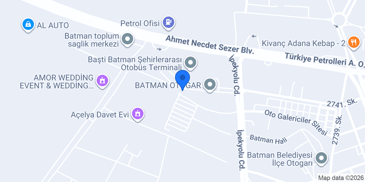 LİDER İSTANBUL BATMAN konumu