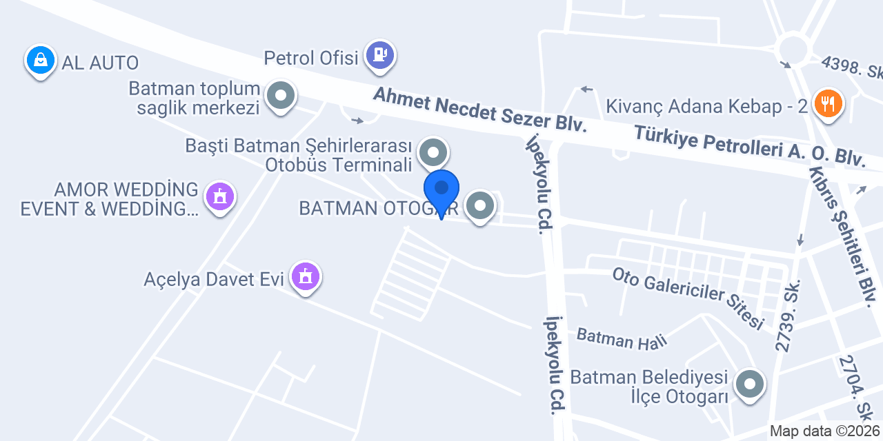 MUŞ OVASI BATMAN konumu