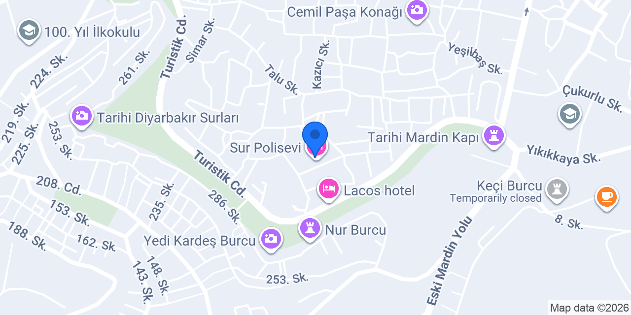Sur Polisevi konumu