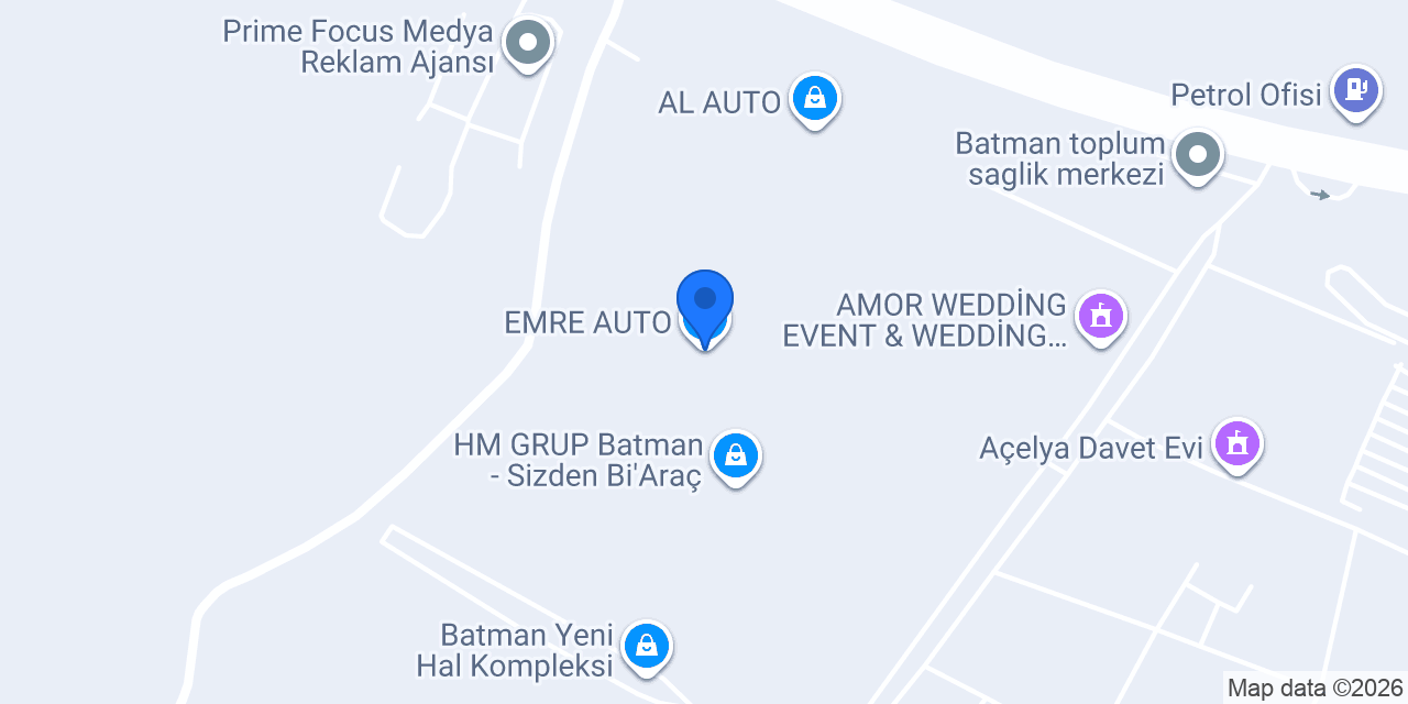 EMRE AUTO konumu