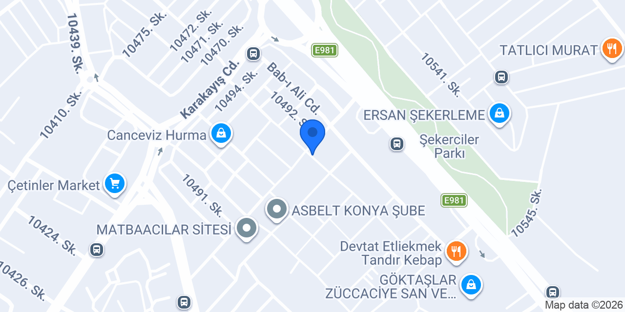 Konya Klişe konumu