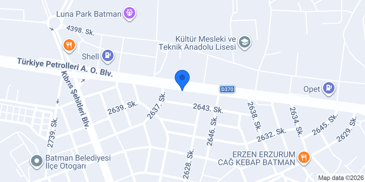 Turanlar Lastik konumu