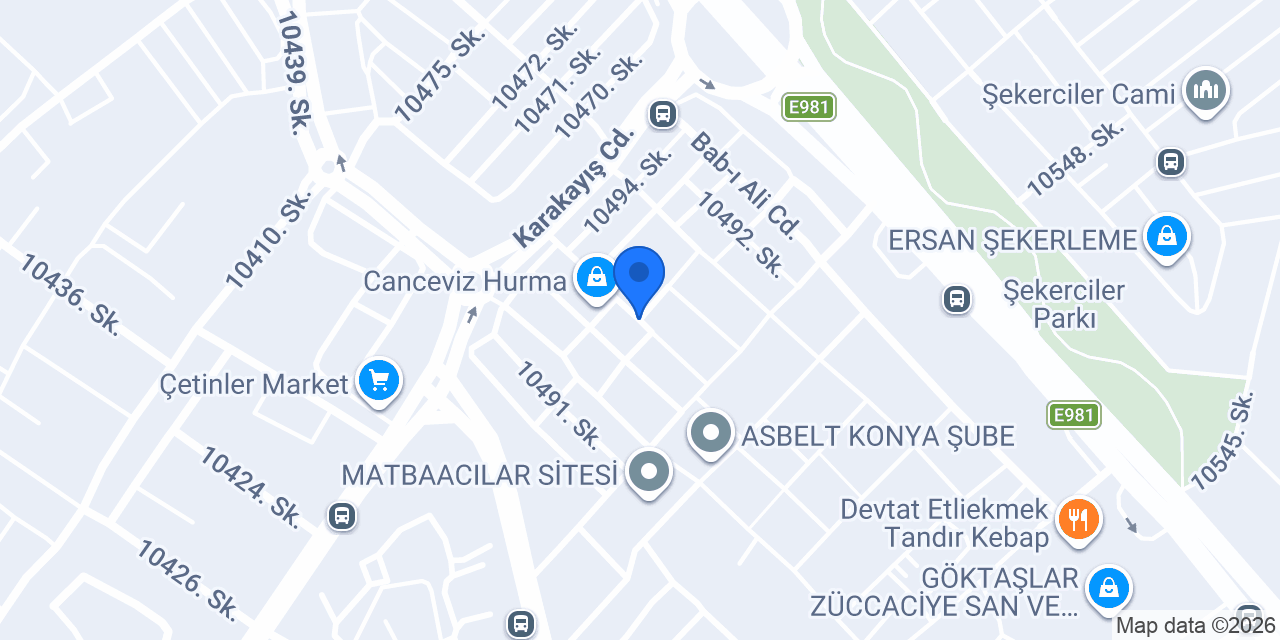 Eti Kozmetik Sanayi Ltd. Şti konumu
