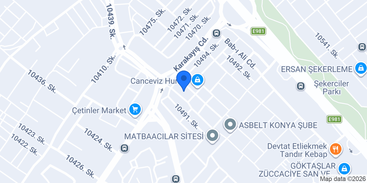 Yurtiçi Kargo Keykubat konumu