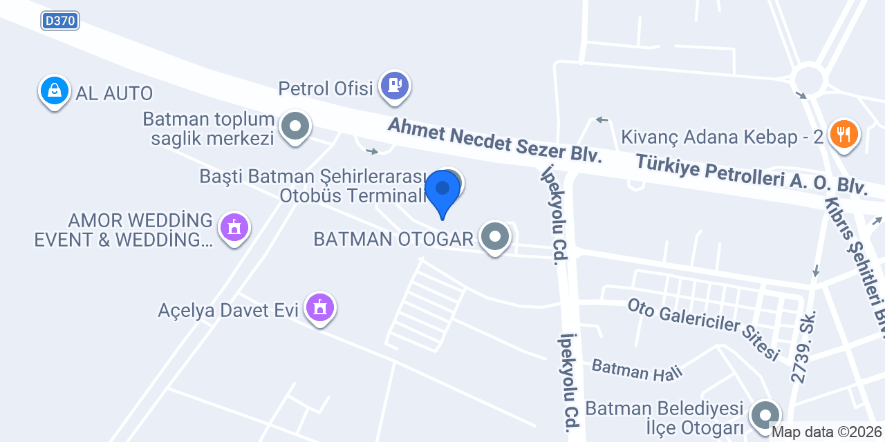 STAR DİYARBAKIR BATMAN konumu