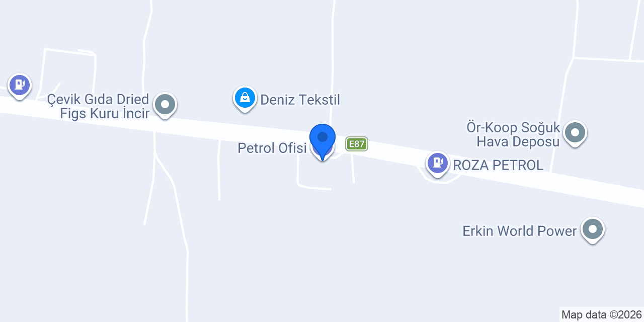 Petrol Ofisi konumu