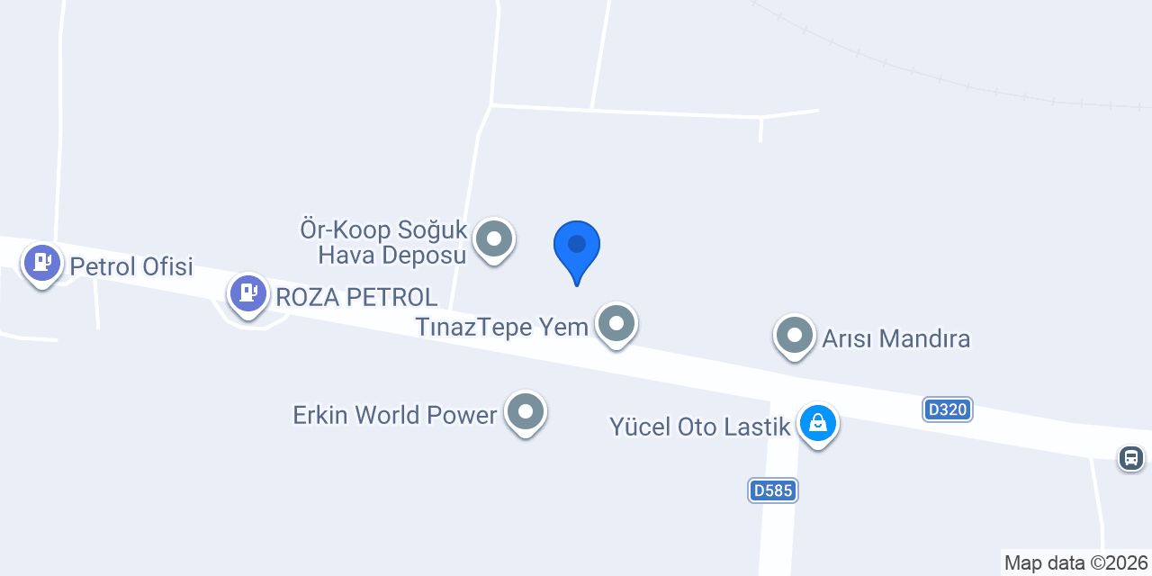 Egelim Yem Gıda Sanayi konumu