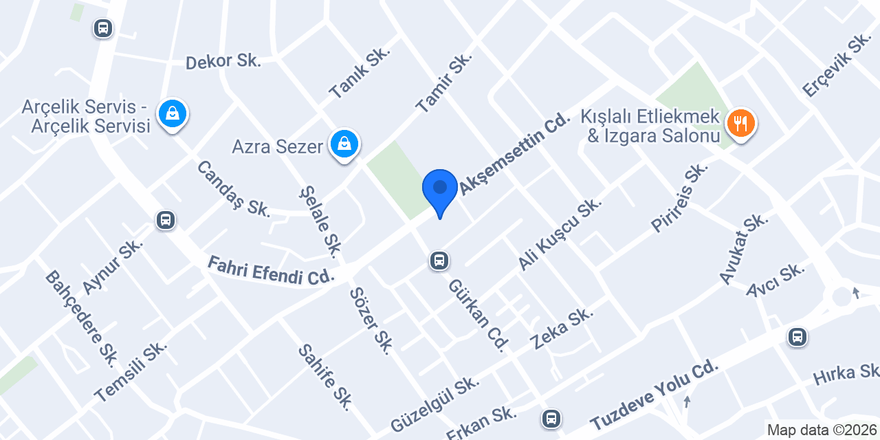 Erenköy Veteriner Kliniği konumu