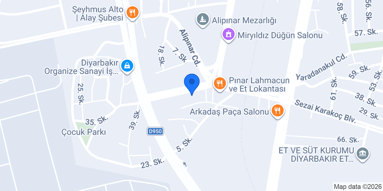 DNZ Ofis Teknolojileri konumu