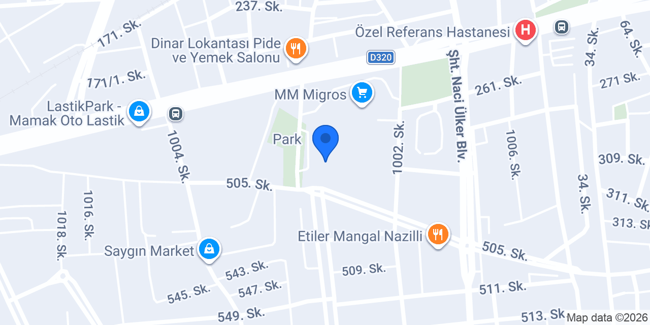 Nazilli Uğur Fen Ve Anadolu Lisesi konumu