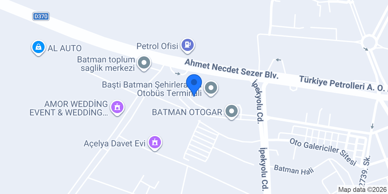 Western Union Batman Otogar konumu
