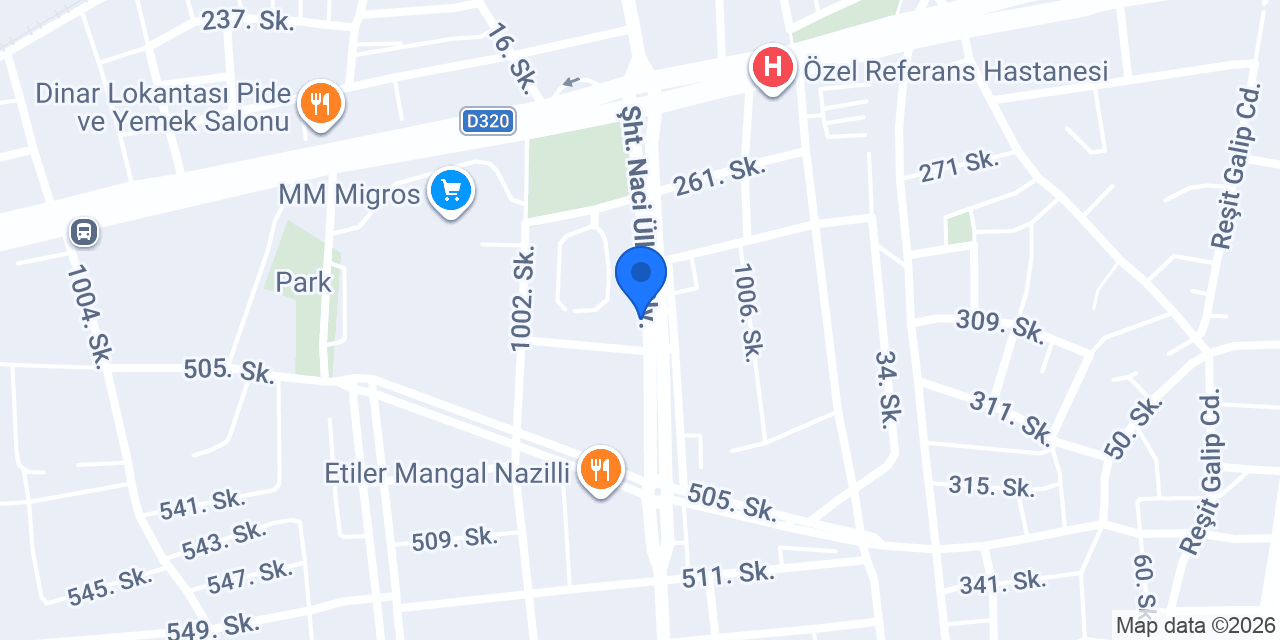 Nazilli Ticaret Odası konumu