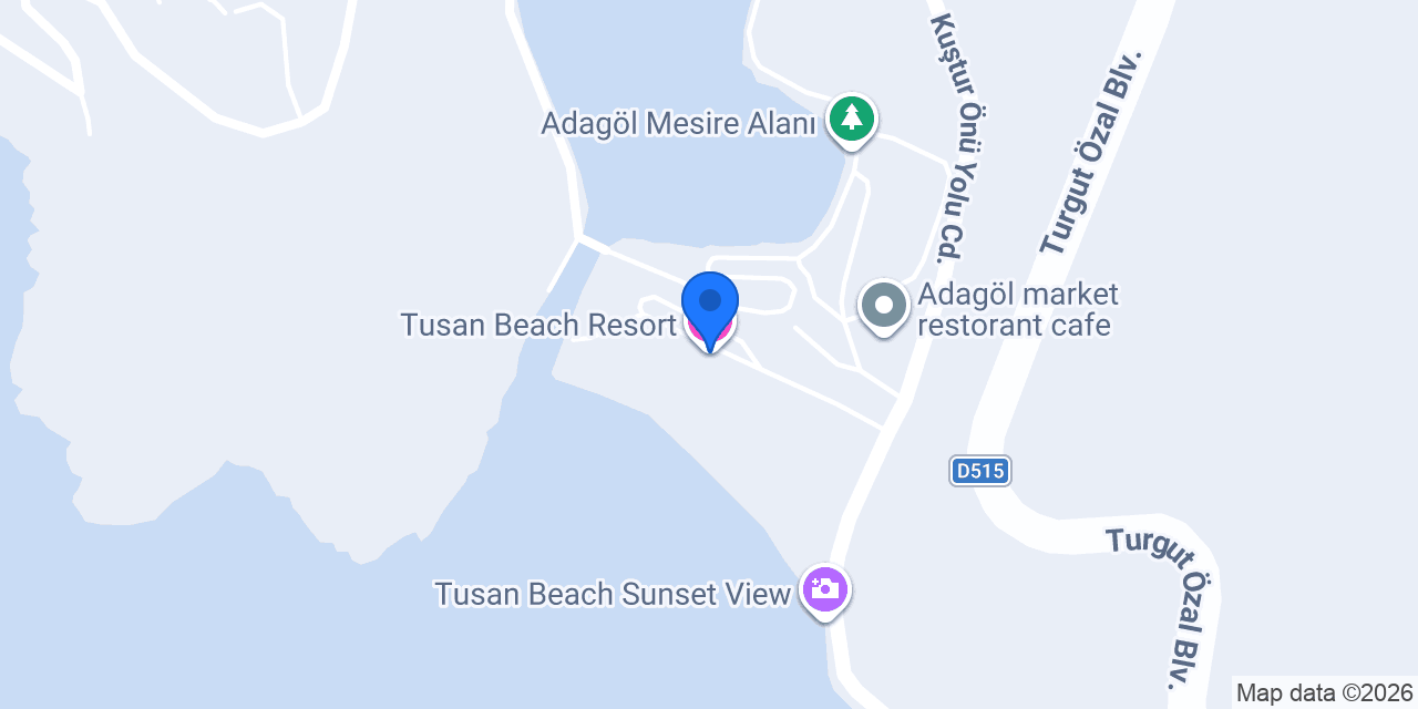 Tusan Beach Resort konumu