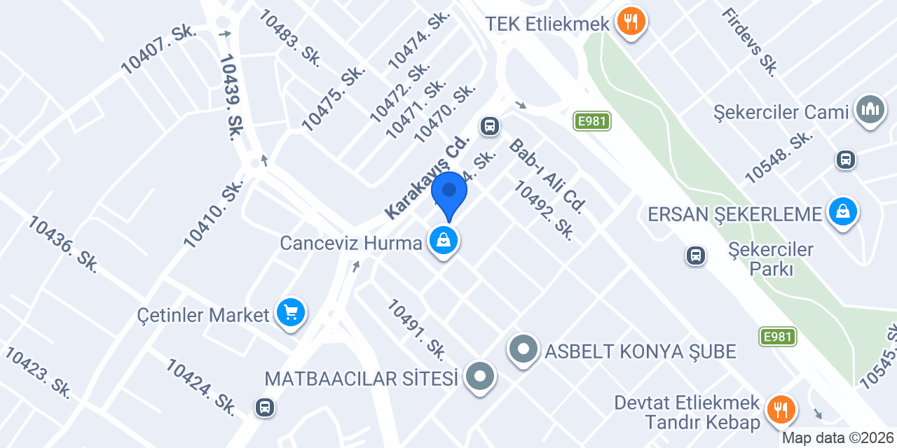 Evin Kozmetik konumu