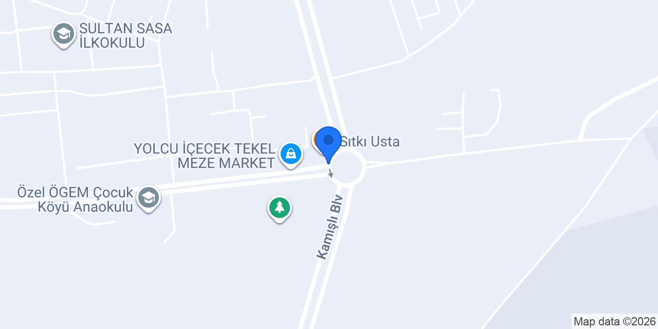 KERVAN CİGER PAÇA KEBAP salonu konumu