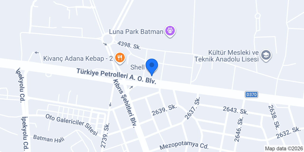 Arsaş Gıda konumu