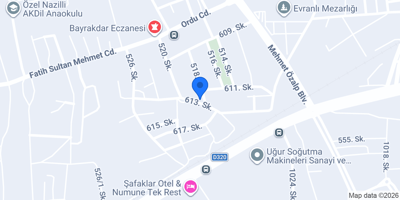 Nazilli Gurme konumu