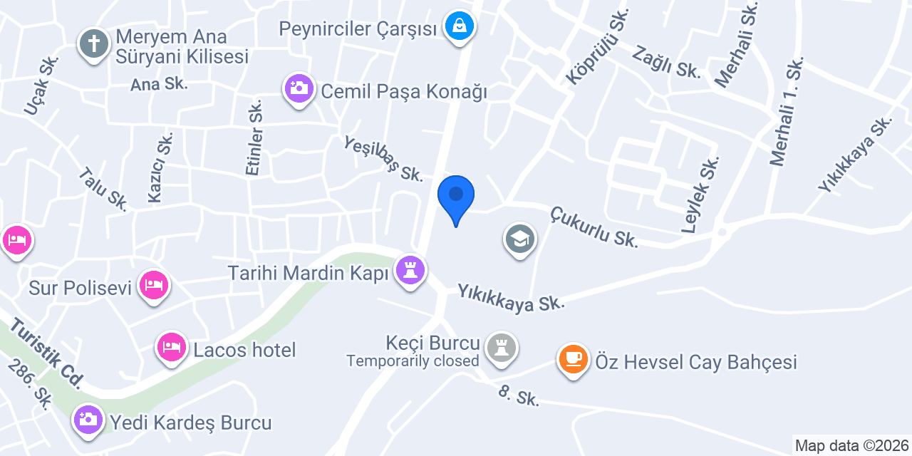 Deliller Hanı | Kervansaray Otel & Restoran konumu