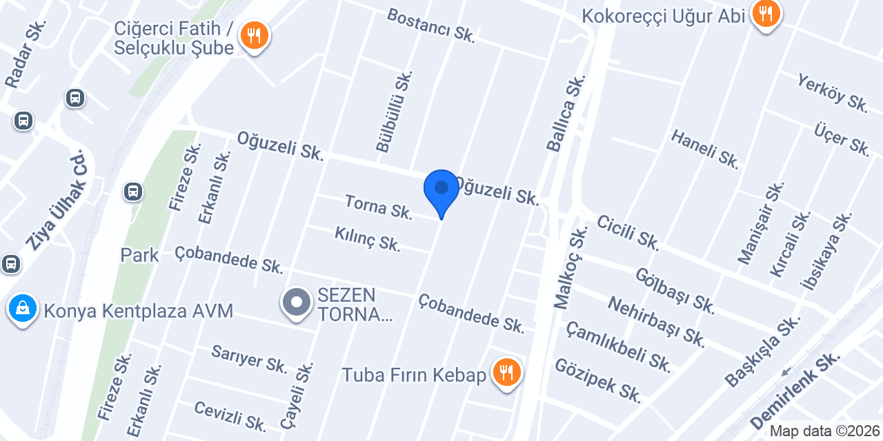 MDJ OTOMOTIV konumu