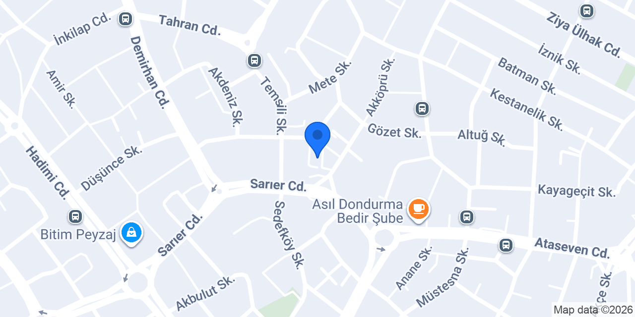 BARAN NUR EMLAK konumu