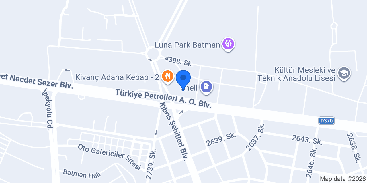 ÖMER AUTO ÖMER İNALCAN konumu