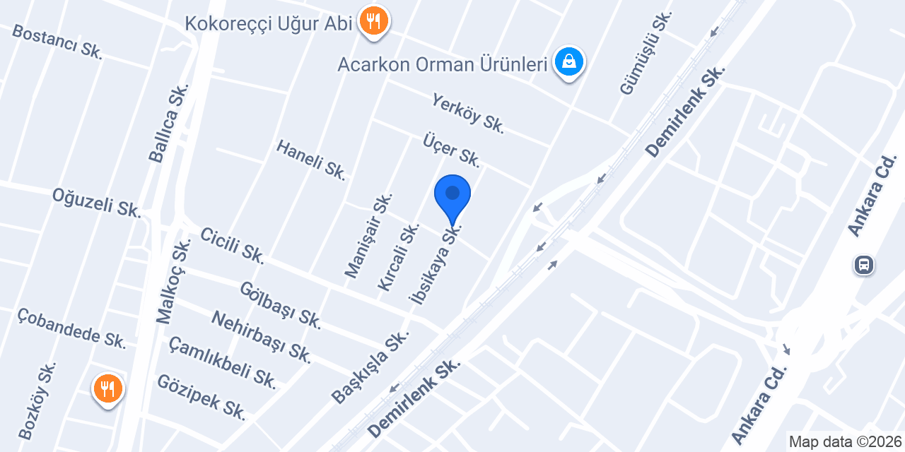 Gülyavuz Mobilya ve Ahşap Ürünleri konumu