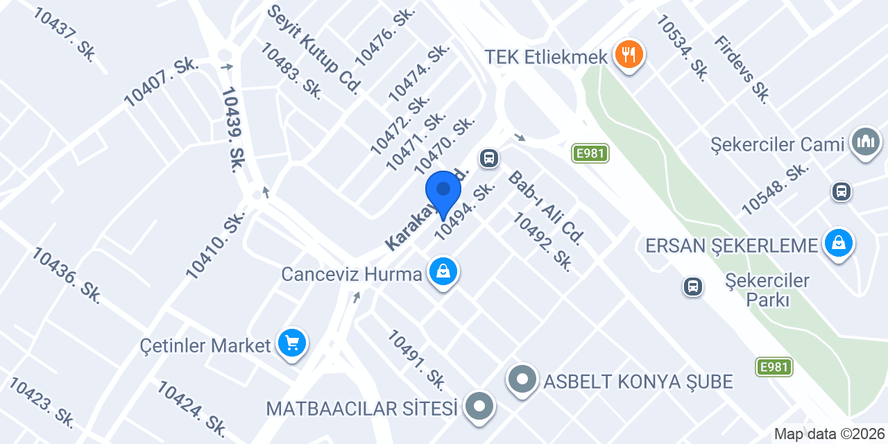 Akbank konumu