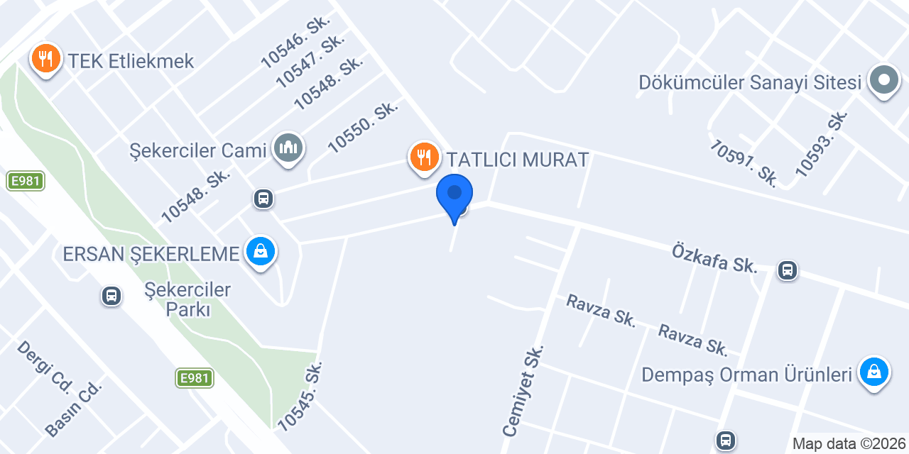 Öykü Yem Katkı konumu