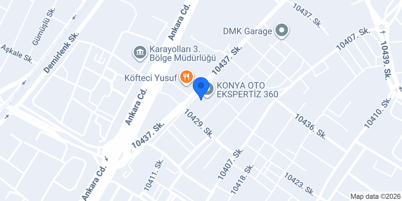 DYNOMOSS Oto Ekspertiz | KONYA konumu