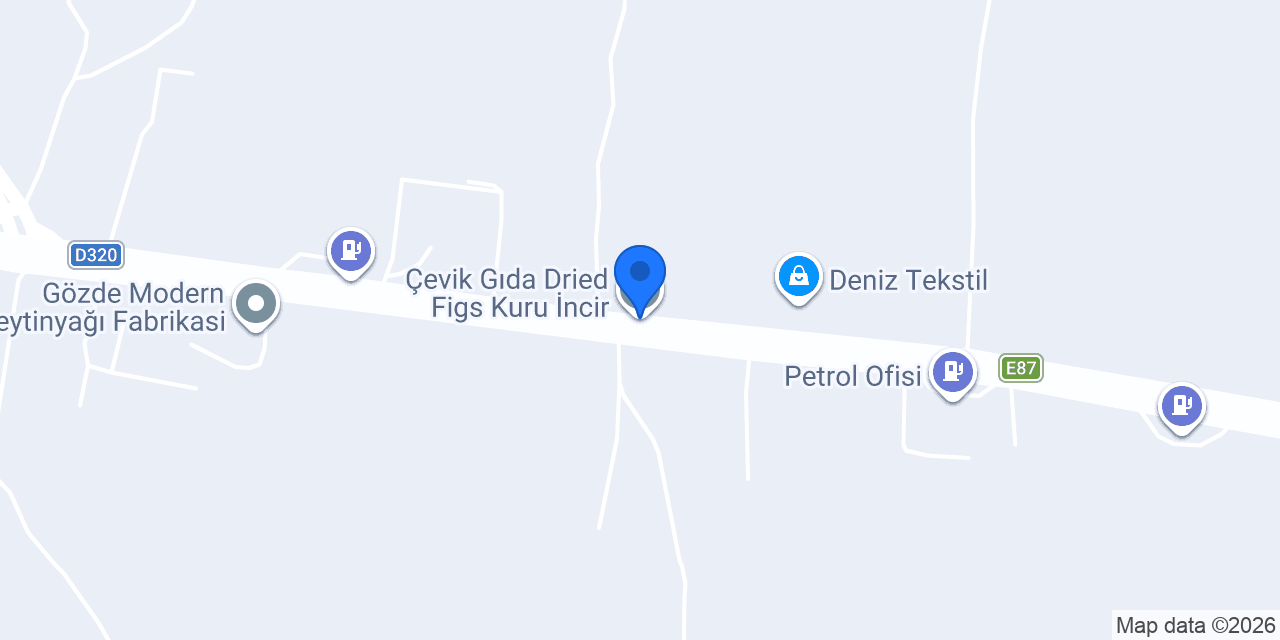 Çevik Gıda Dried Figs Kuru İncir konumu