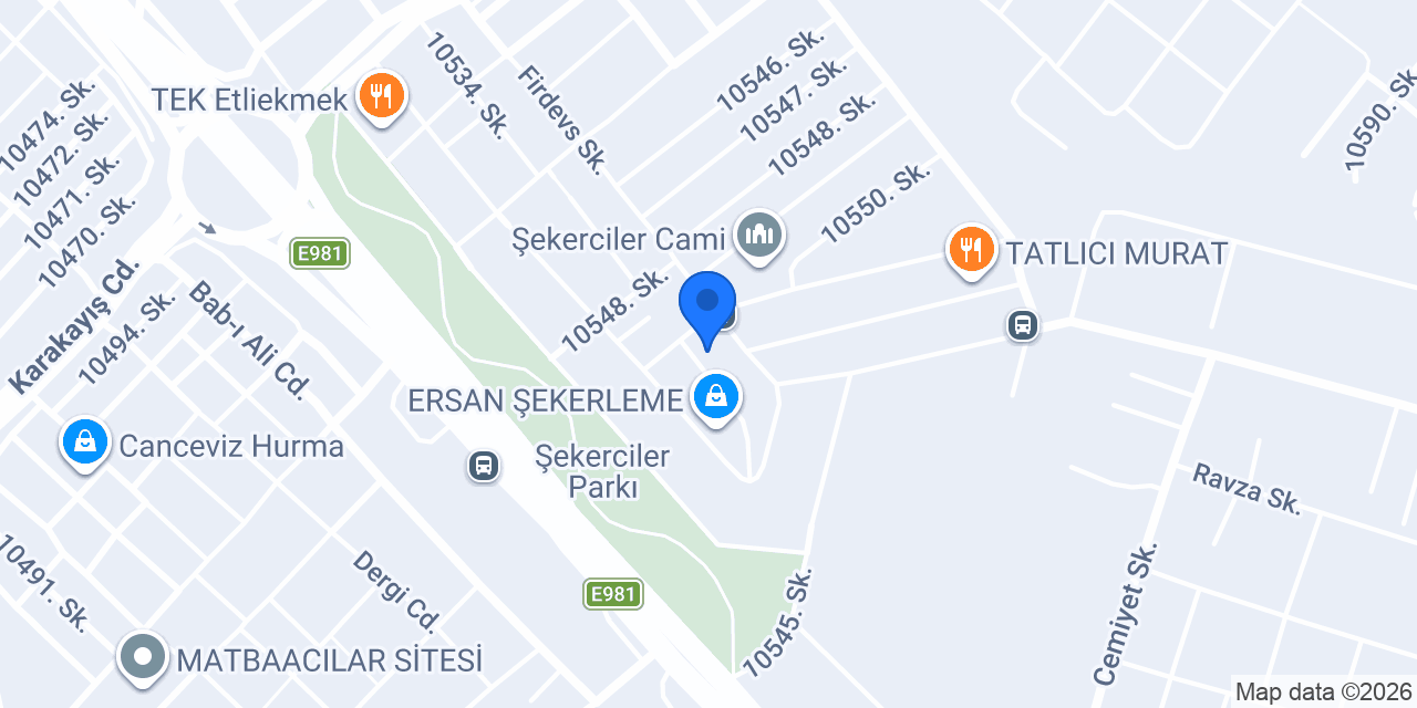KONYA ERDOĞAN EMLAK konumu