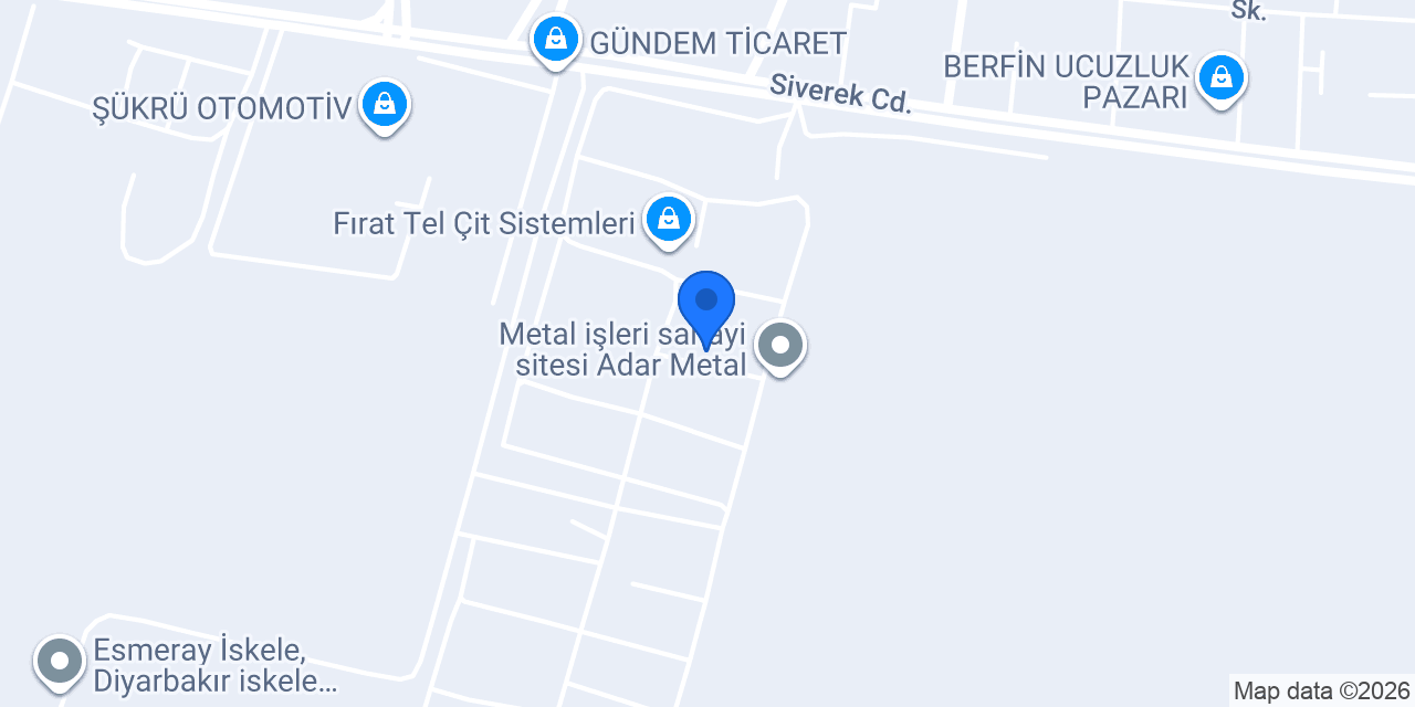 Pro metal & dekor konumu