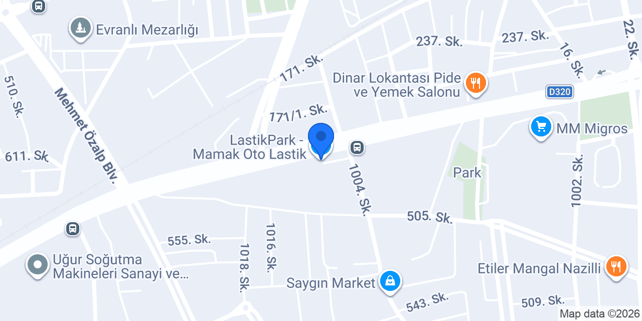 LastikPark - Mamak Oto Lastik konumu