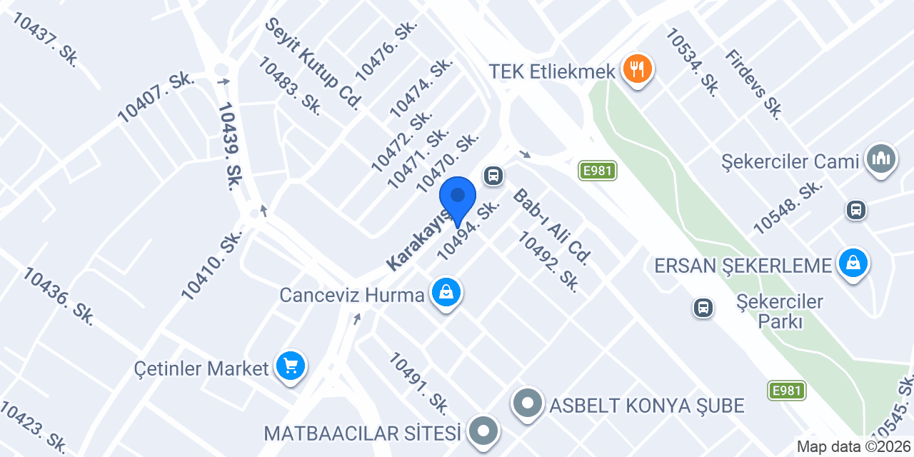 Hilmi Koyuncu Hırdavat & Nalburiye konumu