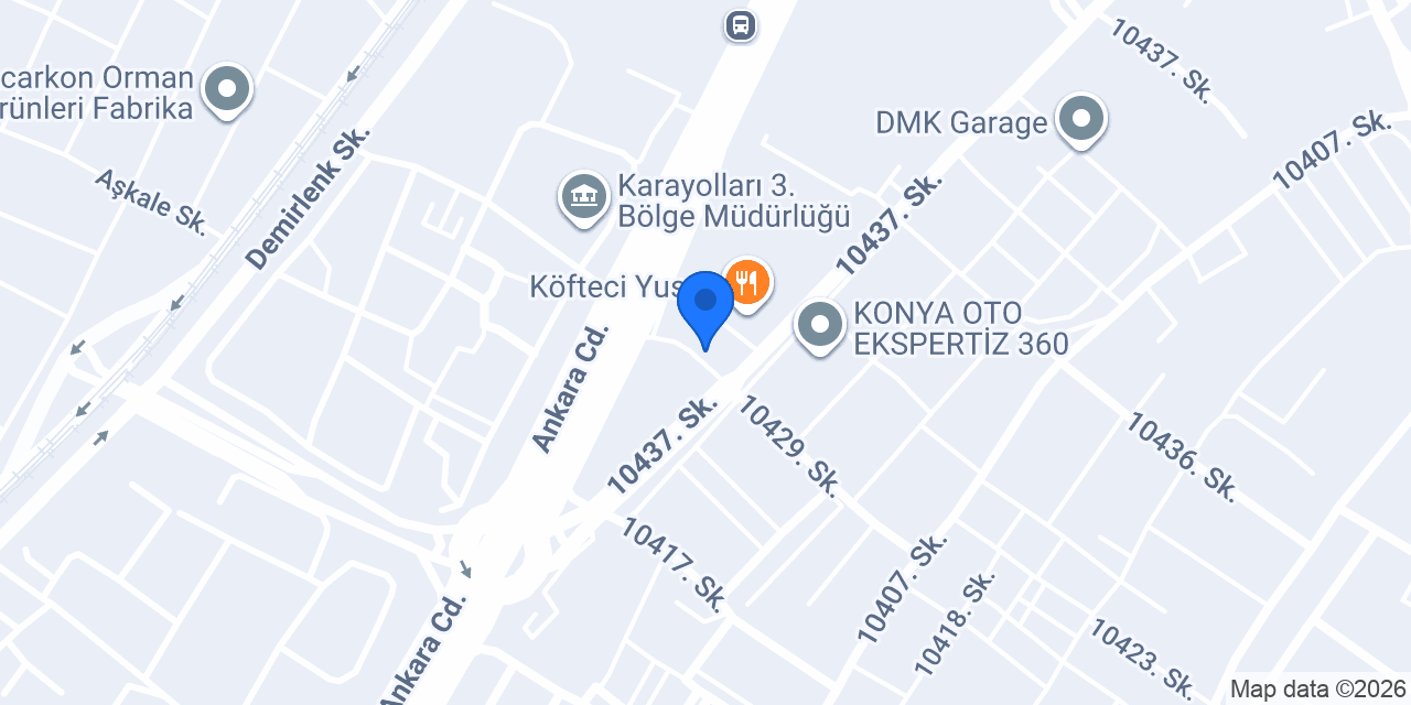 Camızcı Otomotiv konumu