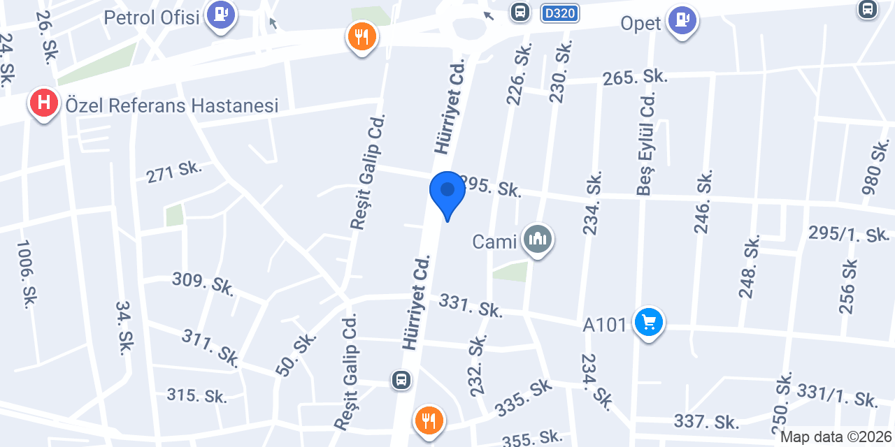 Nurcan Bayan Kuaförü konumu