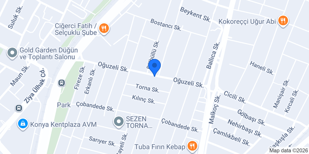 Kemal Satır Otomotiv konumu