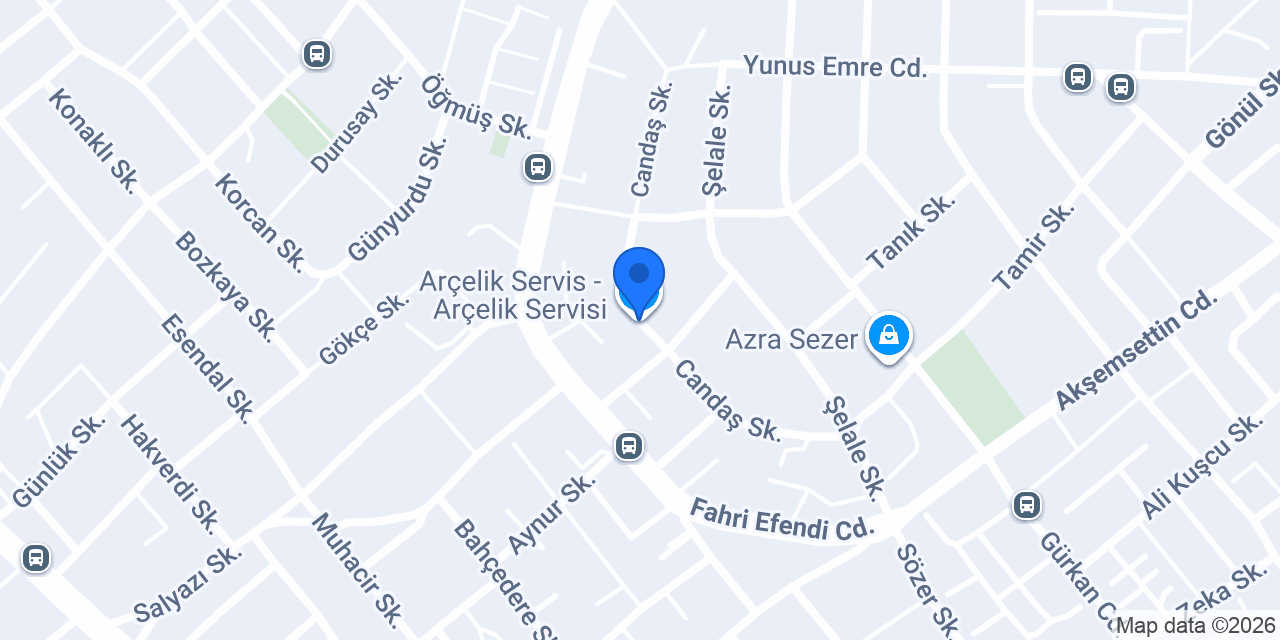 Arçelik Servis - Arçelik Servisi konumu