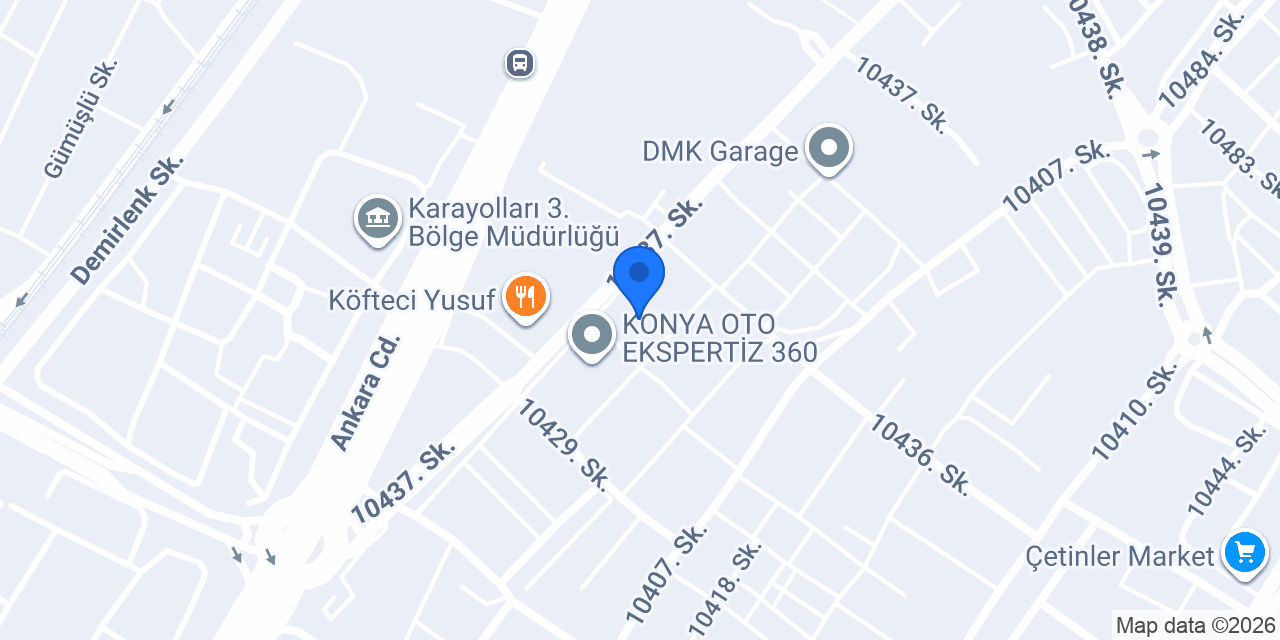 Rüştü Yılmaz Otomotiv konumu