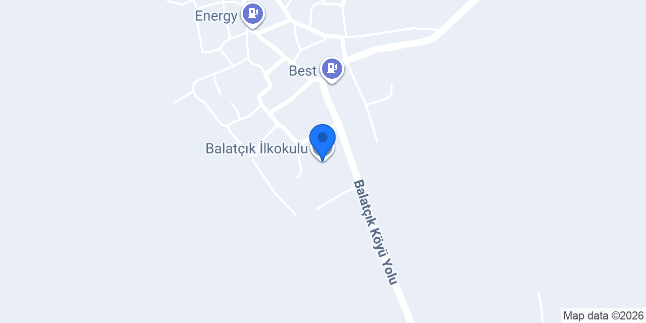 Balatçık İlkokulu konumu