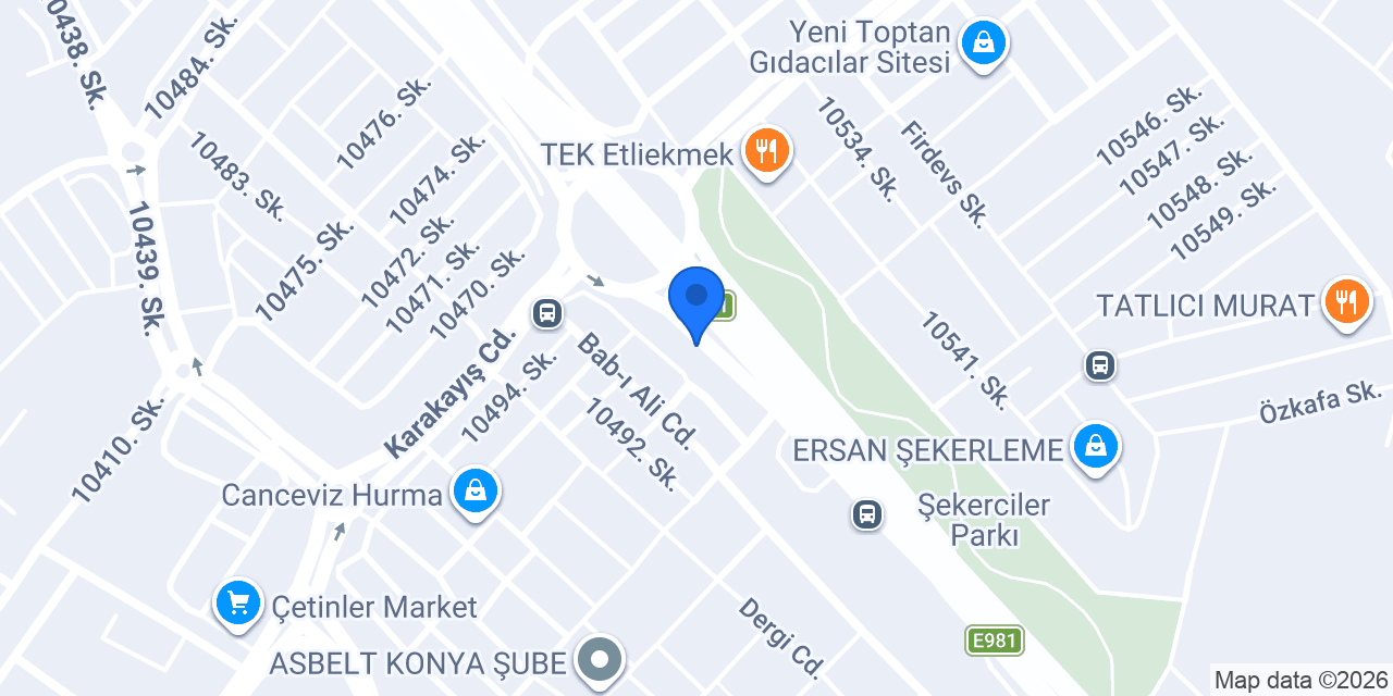 KONYA 24.NOTER konumu