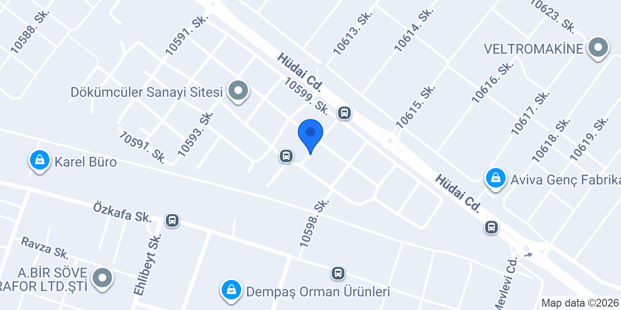AKKON MAKİNE VİNÇ konumu