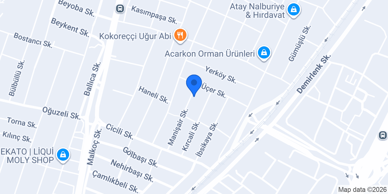 Hadim Mobilya konumu