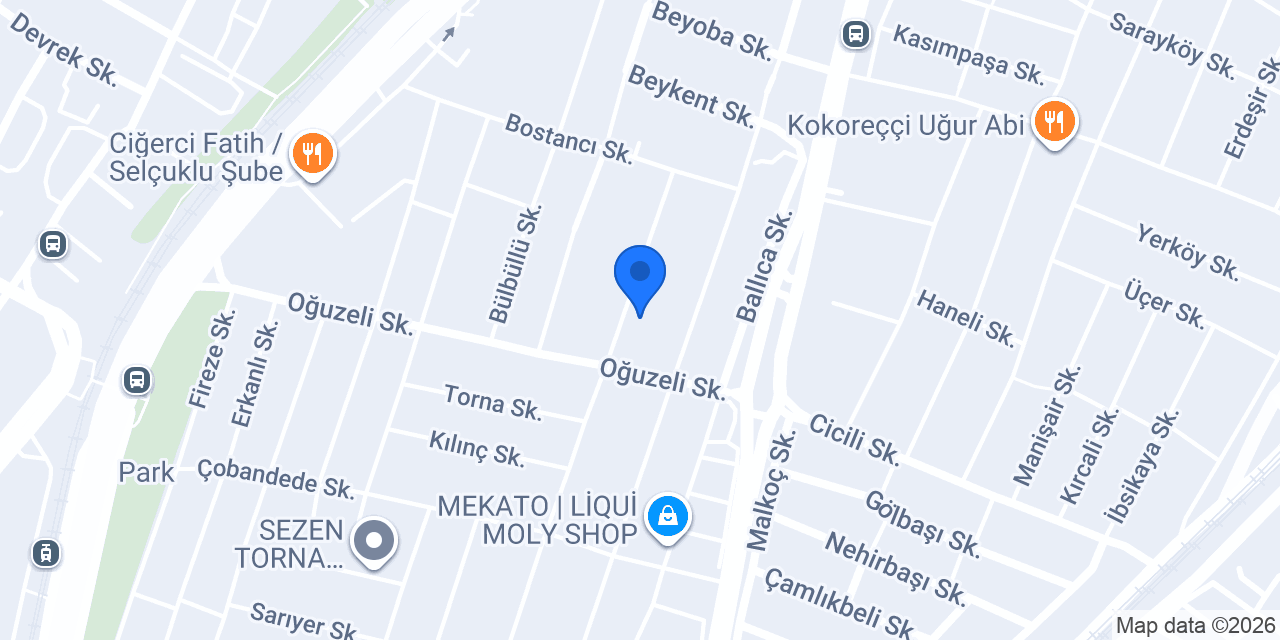 Çelik Volkswagen Özel Servis konumu